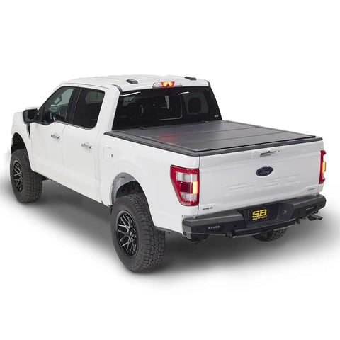 Smittybilt 2730001 - Bed Guard Folding Tonneau Cover