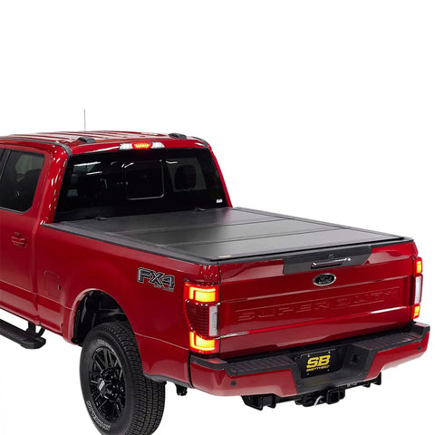 Smittybilt 2730002 - Bed Guard Folding Tonneau Cover