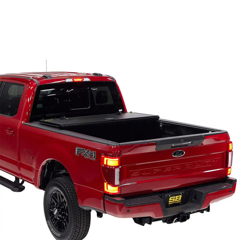 Smittybilt 2730002 - Bed Guard Folding Tonneau Cover