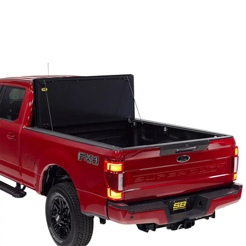 Smittybilt 2730002 - Bed Guard Folding Tonneau Cover