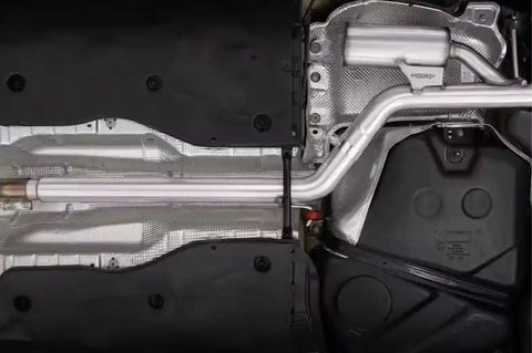 MBRP Exhaust S46173CF - T304 Stainless Steel with Carbon Fiber Tips.