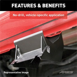 ARIES 3025101 - Mounting Brackets for ActionTrac
