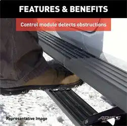 ARIES 3025144 - ActionTrac 48.75 Powered Running Boards (No Brackets)