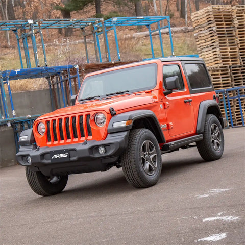 ARIES 3025144 - ActionTrac 48.75 Powered Running Boards (No Brackets)