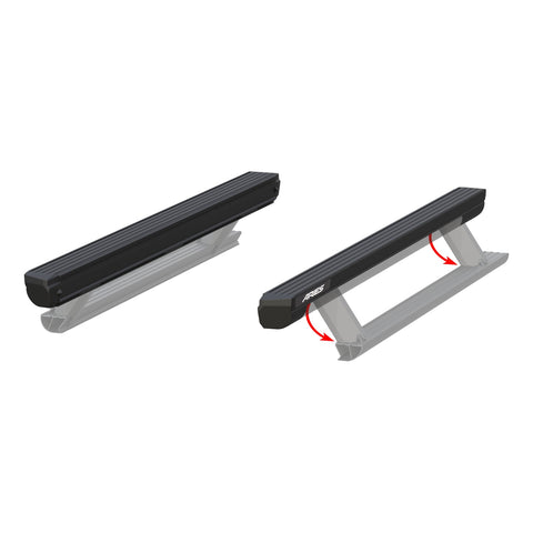 ARIES 3025165 - ActionTrac 69.6 Powered Running Boards (No Brackets)
