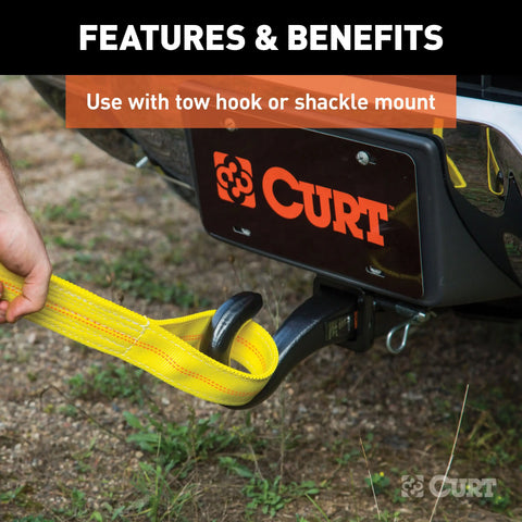 CURT 31074 2-Inch Front Receiver Hitch, Select Chevrolet Colorado, GMC Canyon