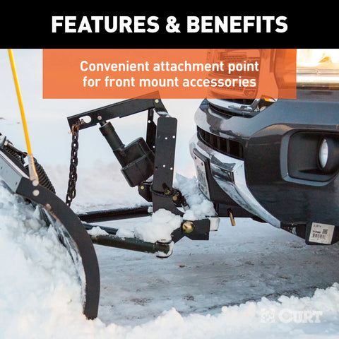 CURT 113673 - Class 1 Trailer Hitch 1-1/4in. Ball Mount Select BMW Vehicles