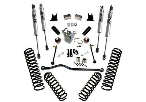 Superlift K927F 4 inch Lift Kit - 2007-2018 Jeep Wrangler JK 2 Door with FOX Shocks