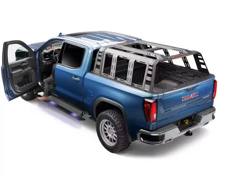 Go Rhino 20443580PC - TUNDRA E BOARD SERIES STEPS POWDER COATING BLACK