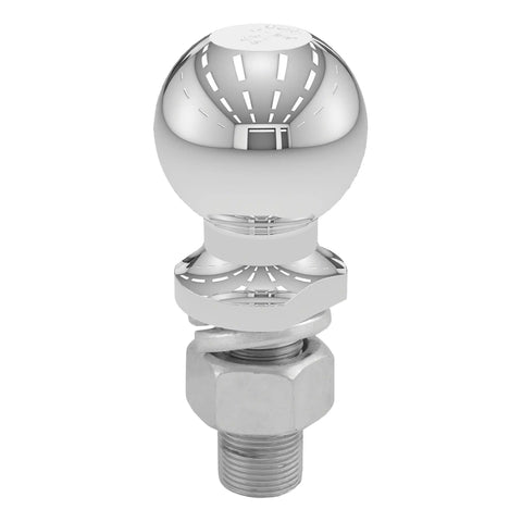 CURT 40007 2-5/16 Trailer Ball (1 x 2-1/4 Shank, 10,000 lbs., Chrome)