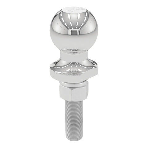 CURT 40016 1-7/8 Trailer Ball (3/4 x 3 Shank, 2,000 lbs., Chrome)