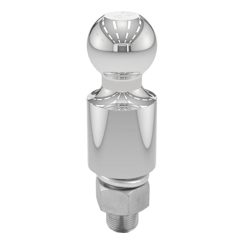 CURT 40032 1-7/8 Trailer Ball (1 x 2-1/8 Shank, 2 Rise, 3,500 lbs., Chrome)