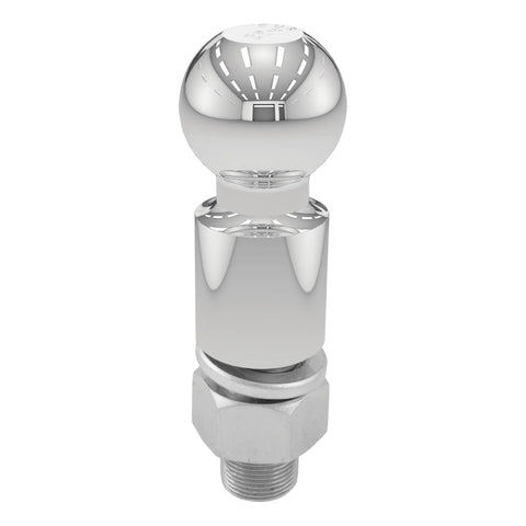 CURT 40036 2-5/16 Trailer Ball (1-1/4 x 2-5/8 Shank, 2 Rise, 10,000 lbs., Chrome)