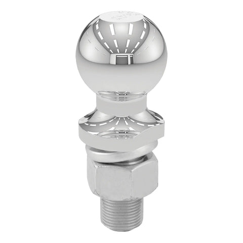 CURT 40038 2 Trailer Ball (1 x 2-1/4 Shank, 12,000 lbs., Chrome)