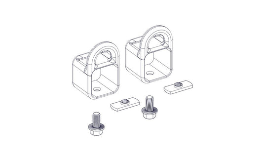 ADARAC 4005847 Left & Right Cross Bar End Cap Kit 1140