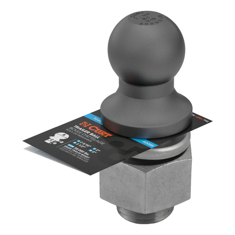 CURT 40088 2-5/16 Trailer Ball (2 x 3-1/2 Shank, 30,000 lbs., Raw Steel)