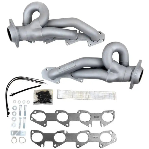 BBK Performance Parts 4015 2019-2023 DODGE RAM TRUCK 5.7L 1-3/4 SHORTY HEADERS (TITANIUM CERAMIC)
