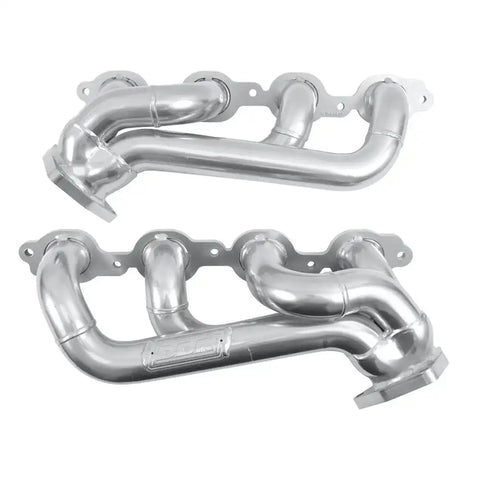 BBK Performance Parts 40480 2019-2022 CHEVY TRUCK 5.3/6.2L 1-3/4€ SHORTY Headers (POLISHED SILVER CERAMIC)