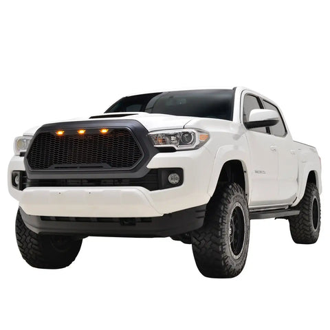 Paramount Automotive 41-0171MB - LED Matte Black Impulse Packaged Grille