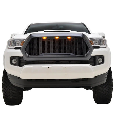Paramount Automotive 41-0171MB - LED Matte Black Impulse Packaged Grille