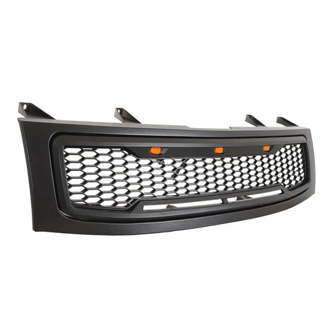 Paramount Automotive 41-0203MB - Matte Black ABS LED Impulse Mesh Grille