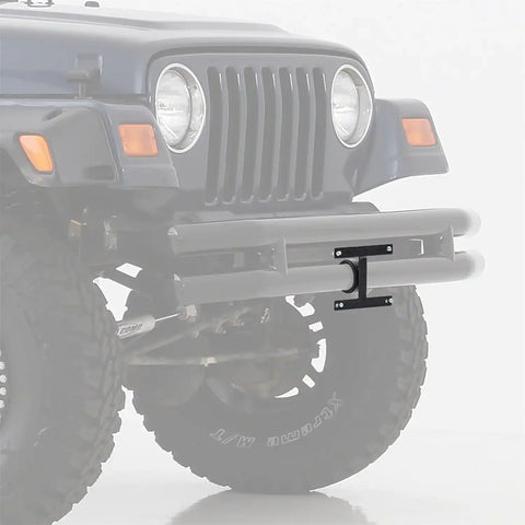 Smittybilt 4430 - License Plate Bracket For 3 Tubular Bumpers