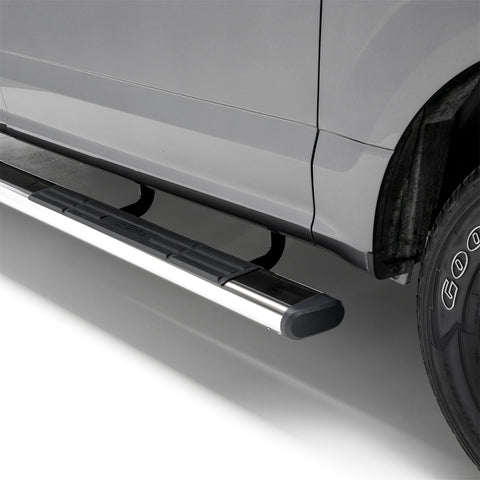 ARIES 4444006 - 6 x 53 Polished Stainless Oval Side Bars, Select Chevy Silverado, GMC Sierra