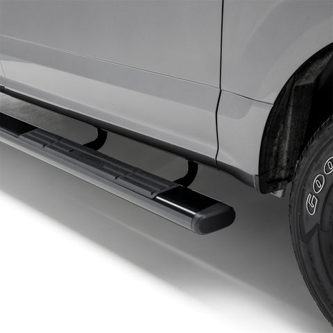 ARIES 4445017 - 6 x 53-Inch Oval Black Aluminum Nerf Bars, Select Ford F-150