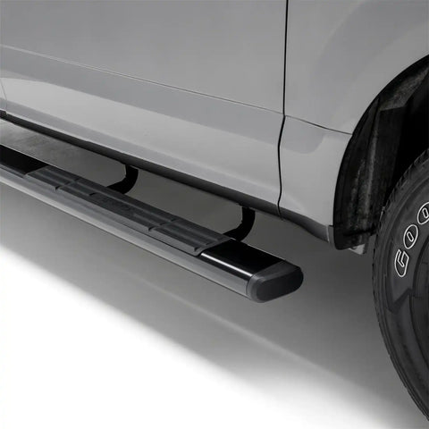 ARIES 4445030 - 6 x 53-Inch Oval Black Aluminum Nerf Bars, Select Toyota Tundra