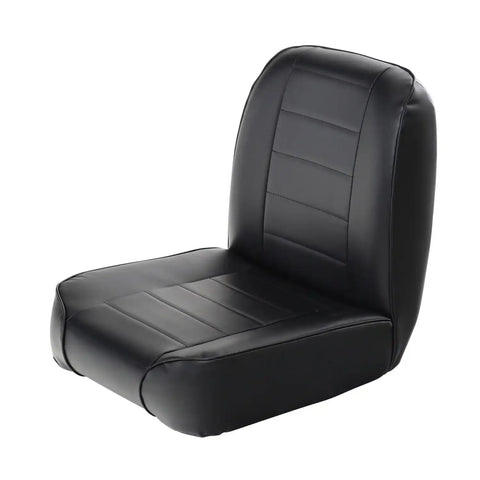 Smittybilt 44801 - Seat Front Low Back Bucket Vinyl Black