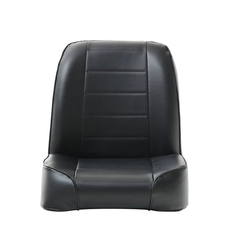 Smittybilt 44801 - Seat Front Low Back Bucket Vinyl Black