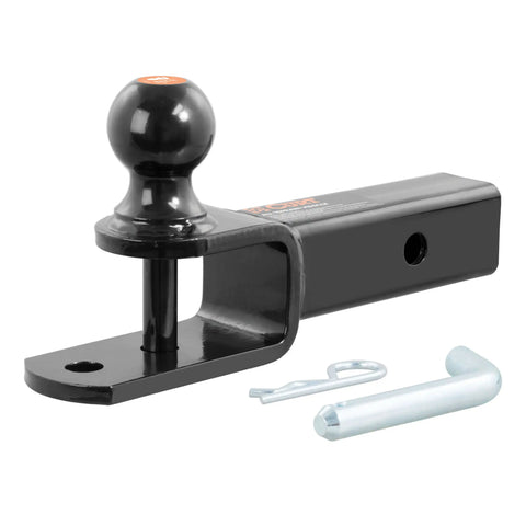CURT 45009 3-in-1 ATV Ball Mount with 2 Shank and Trailer