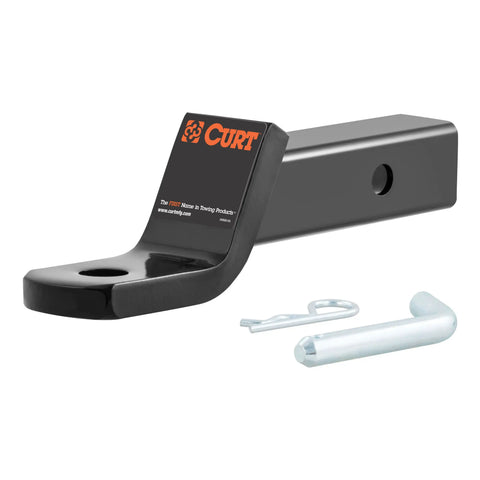 CURT 45032 Class 3 Ball Mount with Pin (2 Shank, 7,500 lbs., 2 Drop, 7-1/2 Long, in Box)