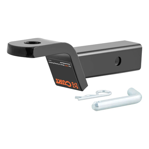 CURT 45033 Class 3 Ball Mount with Pin (2 Shank, 7,500 lbs., 2 Drop, 7-1/2 Long, in Bag)