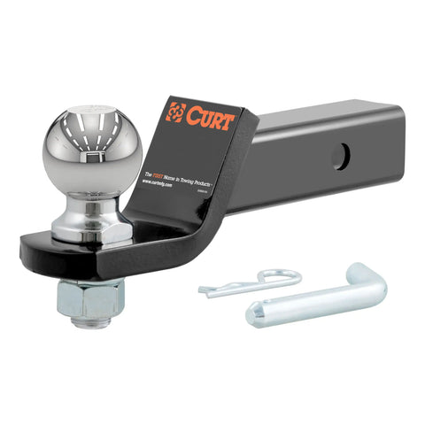 CURT 45041 - Loaded Ball Mount with 2-5/16in. (2in. Shank 7500 lbs. 2in. Drop)