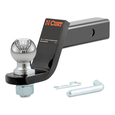 CURT 45042 Loaded Ball Mount with 2-5/16 (2 Shank, 7,500 lbs., 4 Drop)