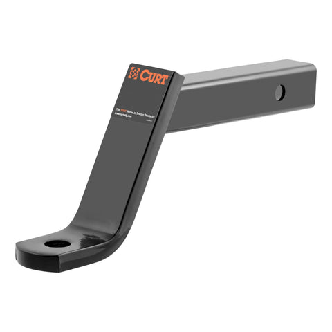 CURT 45080 Class 3 Ball Mount (2 Shank, 7,500 lbs., 6 Drop, 12-1/4 Long)