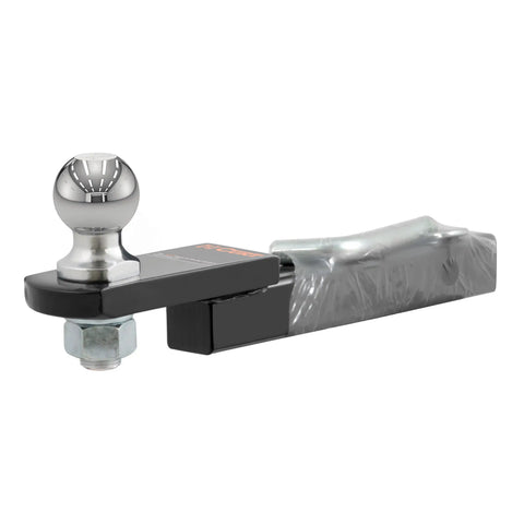 CURT 45147 Towing Starter Kit with 2 Ball (1-1/4 Shank, 3,500 lbs, 3/4 Rise)