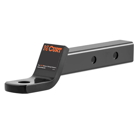 CURT 45220 Dual-Length Ball Mount (2 Shank, 7,500 lbs., 2 Drop, 7-1/2 or 10-1/2 Long)