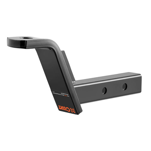 CURT 45240 Dual-Length Ball Mount (2 Shank, 7,500 lbs., 6 Drop, 9-1/4 or 12-1/4 Long)
