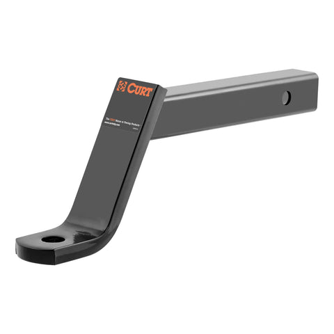 CURT 45280 Class 3 Ball Mount (2 Shank, 7,500 lbs., 6 Drop, 14-1/4 Long)