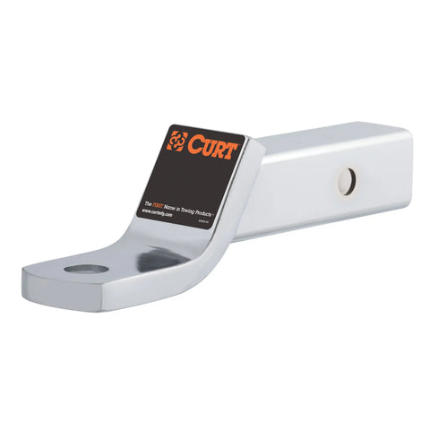 CURT 45290 Class 3 Ball Mount (2 Shank, 7,500 lbs., 2 Drop, 7-1/2 Long, Chrome)