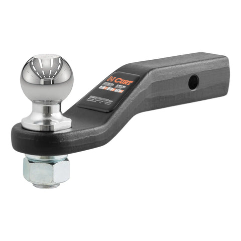 CURT 45331 Loaded Forged Ball Mount with 2-5/16 (2 Shank, 15,000 lbs., 2 Drop)