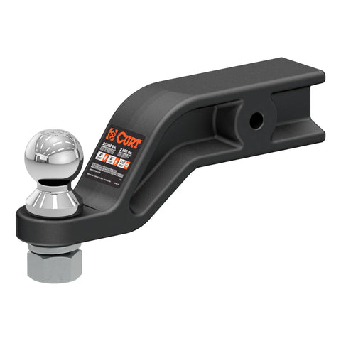CURT 45375 Loaded Forged Ball Mount with 2-5/16 (3 Shank, 20,000 lbs, 4 Drop)