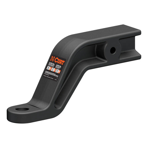CURT 45431 Industrial Duty Forged Ball Mount (3 Shank, 21,000 lbs., 6 Drop, 10 Long)