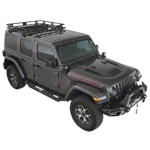 Smittybilt 45454JL - Sides 4.5 x 4in JL 4-door with Hardtop, includes bracket kit