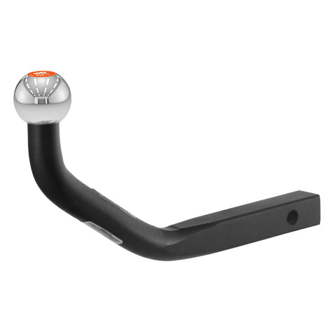 CURT 45592 Euro Mount (2 Ball, 1-1/4 Shank, 3,500 lbs., 5-1/8 High, 11-1/4 Long)