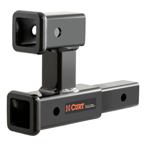 CURT 45792 - Dual Receiver Trailer Hitch Ball Mount 2-Inch 3500 lbs