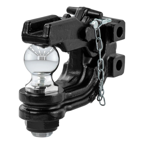CURT 45919 Replacement Channel Mount Ball & Pintle Hitch (2 Ball, 10,000 lbs.)