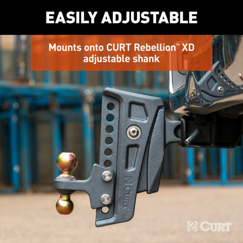 CURT 45953 Replacement Rebellion XD Dual Ball, 2, 2-5/16-Inch, Up to 20K